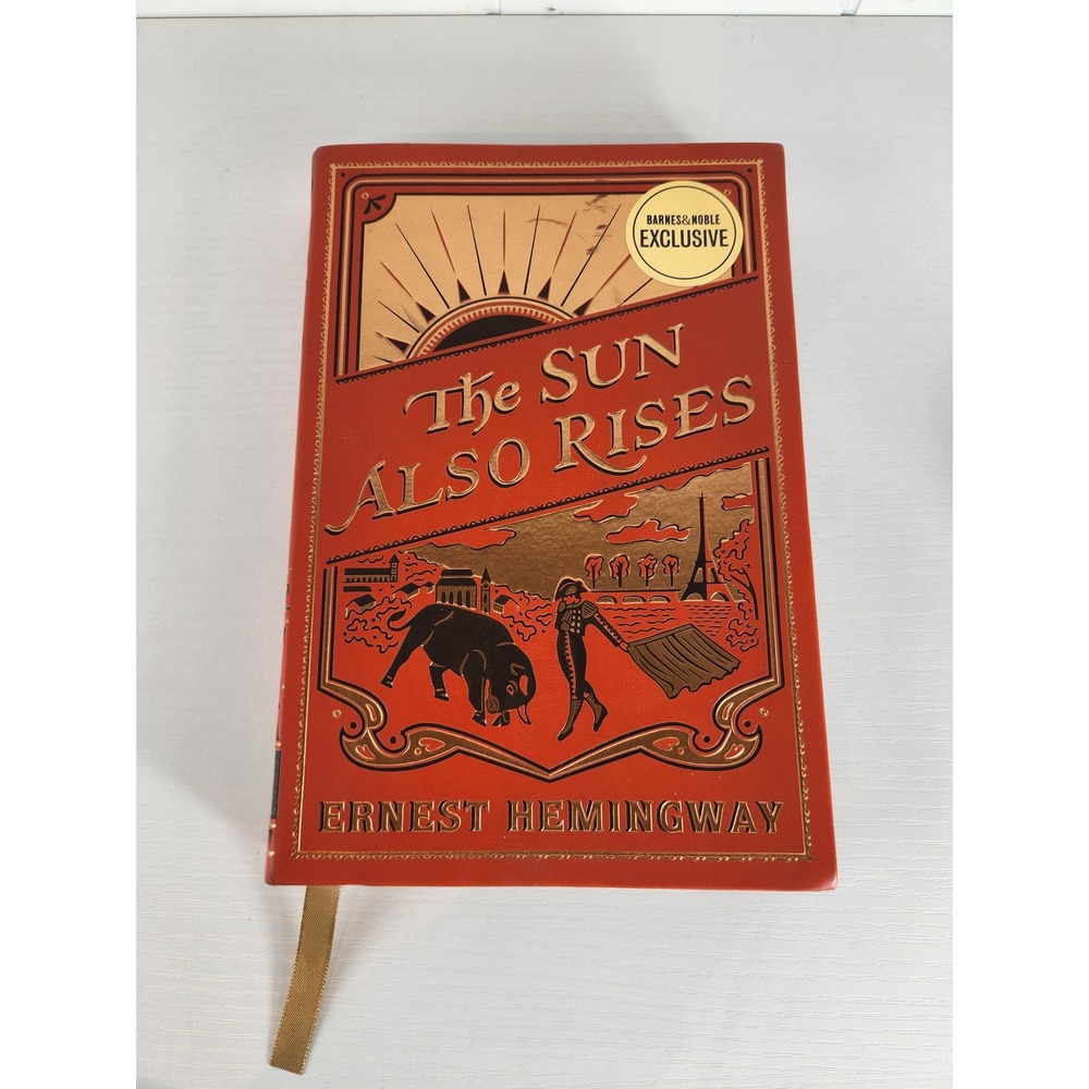 The Sun Also Rises Ernest Hemingway Barnes & Noble Collectible Leatherbound Book